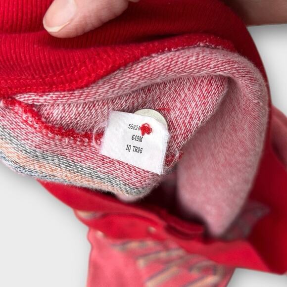 VTG 90s Levi's Red Tab Heritage Southwest Striped Knit Button Up Cardigan Size L - Picture 10 of 10